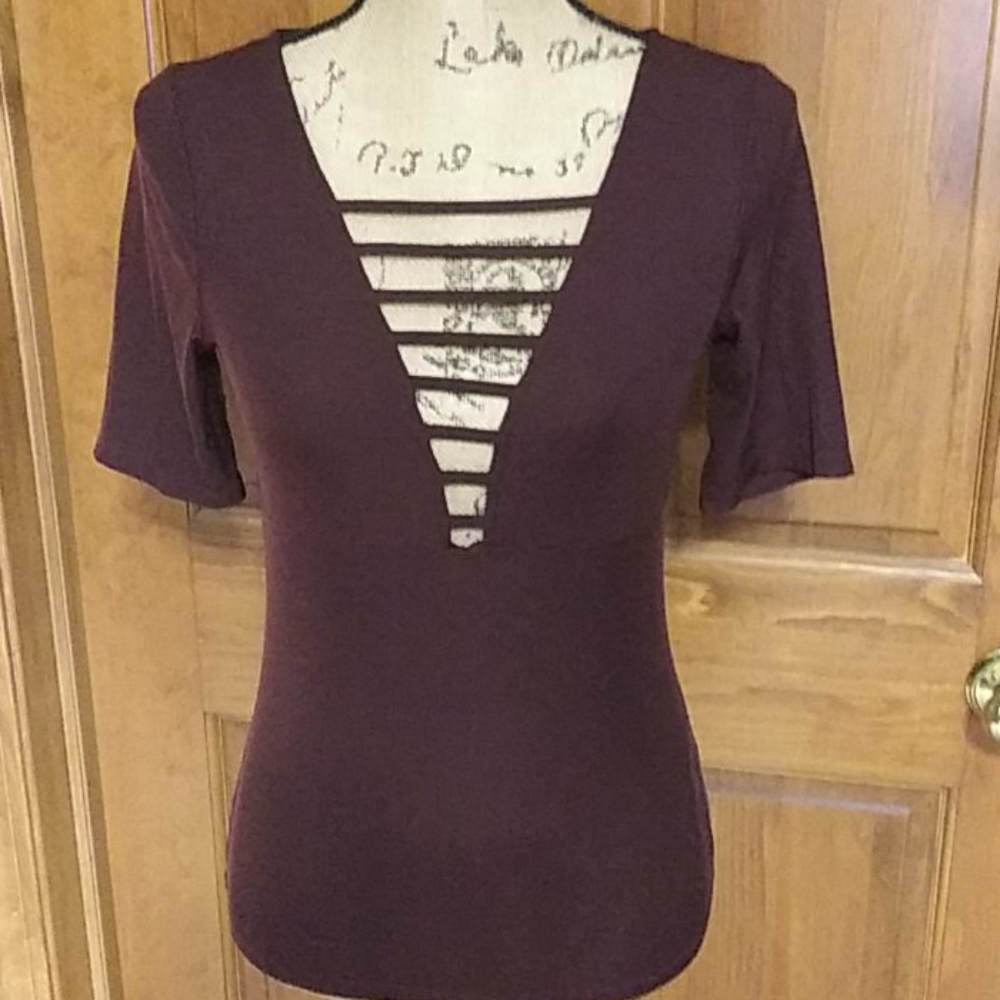 H&M ladder yoke top, EUC